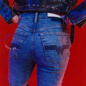 Re/done Denim - 90s High Rise Ankle Crop Jean - Size 25 - 80s Retro Indigo